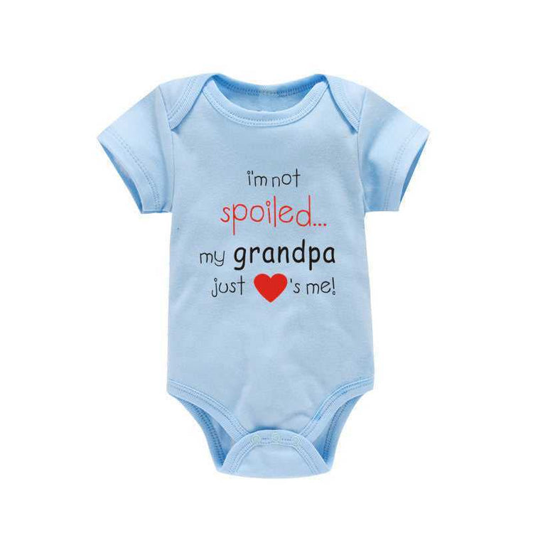Short-Sleeve Cotton Baby Romper lifestyle image baby sleeping comfortably