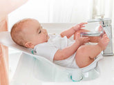 Baby Bathtub with Suction Cup Base secure bathing design
