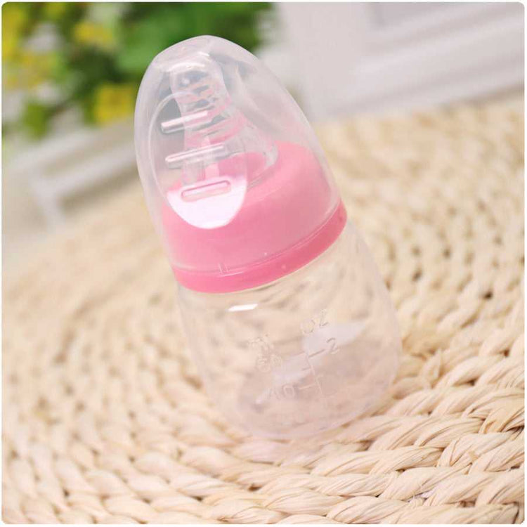 Tiny Sips Baby Bottle with Soft Silicone Nipple
