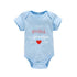 Short-Sleeve Cotton Baby Romper unisex outfit for newborn comfort and softness
