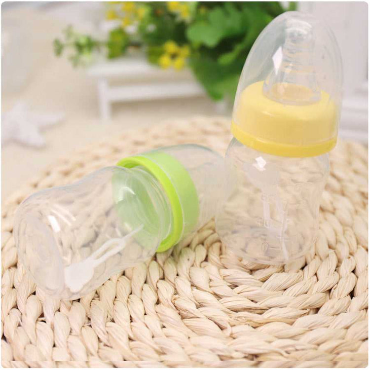 Soft Nipple Tiny Sips Baby Bottle for Comfortable Feeding
