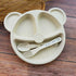 Cartoon Panda Baby Dinnerware Set for daily meals
