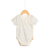 Comfortable Lightweight Cotton Baby Romper Short Sleeve for daily wear
