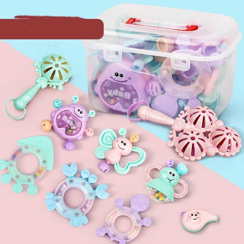 Sensory Baby Early Education Comfort Toy Set close-up view
