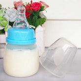 Wide-mouth 60ml baby feeding bottle easy to clean and refill
