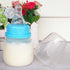 Wide-mouth 60ml baby feeding bottle easy to clean and refill
