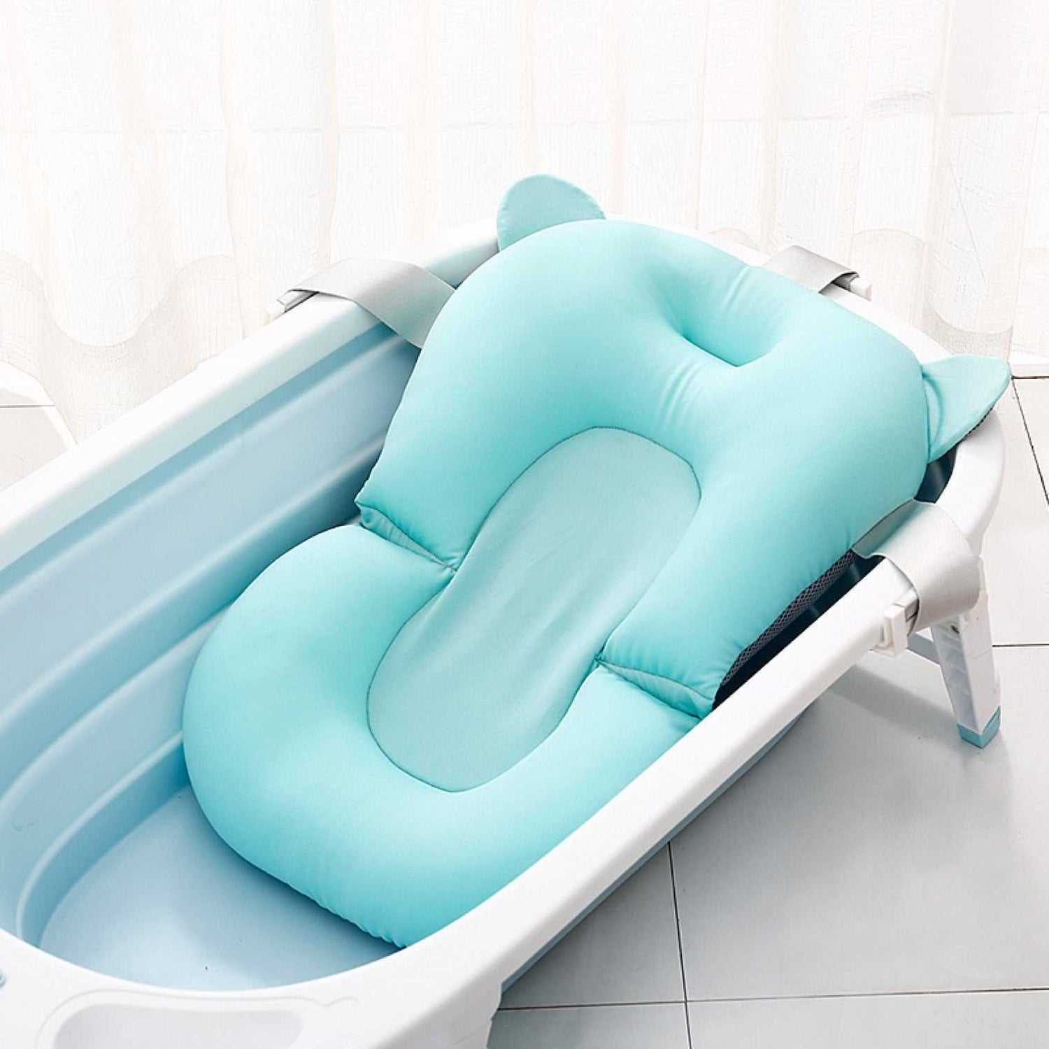 Baby Bath Net Seat with soft breathable mesh
