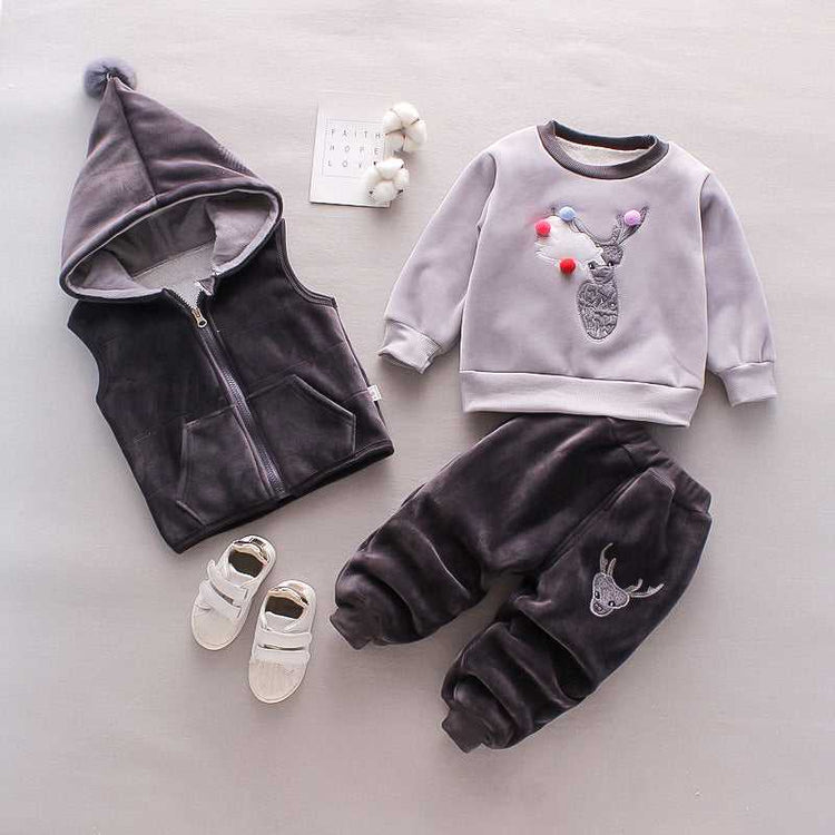 Comfortable Unisex Quilted Baby Romper Onesie for Infants
