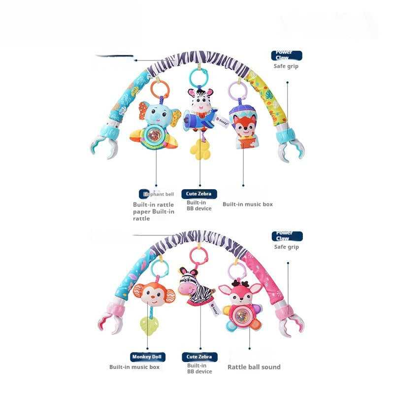 Crib Hanging Plush Toy Set for infants
