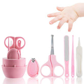 Safe Baby Nail Grooming Kit with Anti-Pinch Scissors
