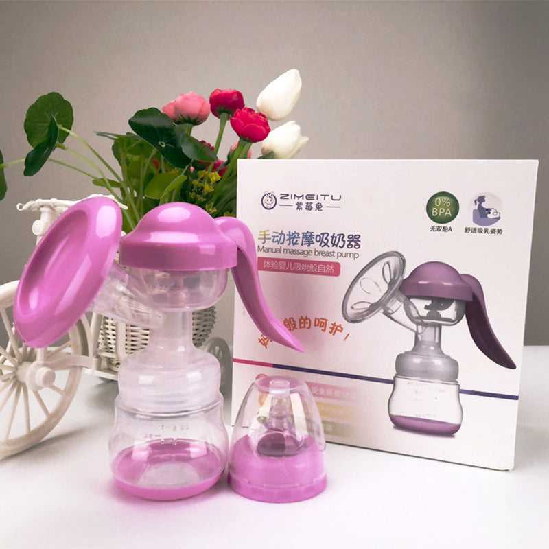 BPA-Free Wide Mouth Breast Pump for Nursing Mothers

