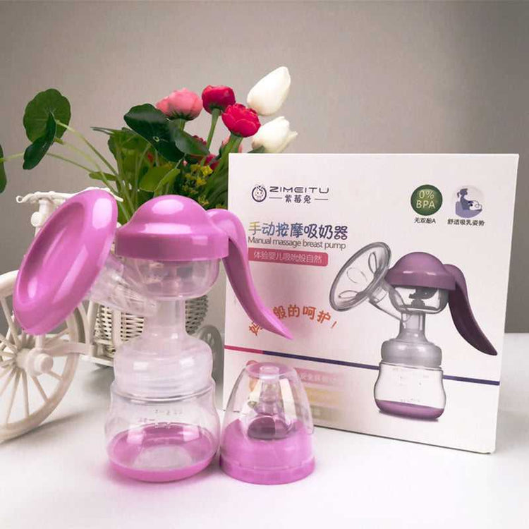 BPA-Free Wide Mouth Breast Pump for Nursing Mothers
