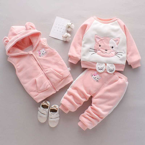 Quilted Baby Romper Onesie – Soft Rice Velvet Outfit