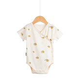 Soft Lightweight Cotton Baby Romper Short Sleeve for infants
