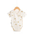 Soft Lightweight Cotton Baby Romper Short Sleeve for infants

