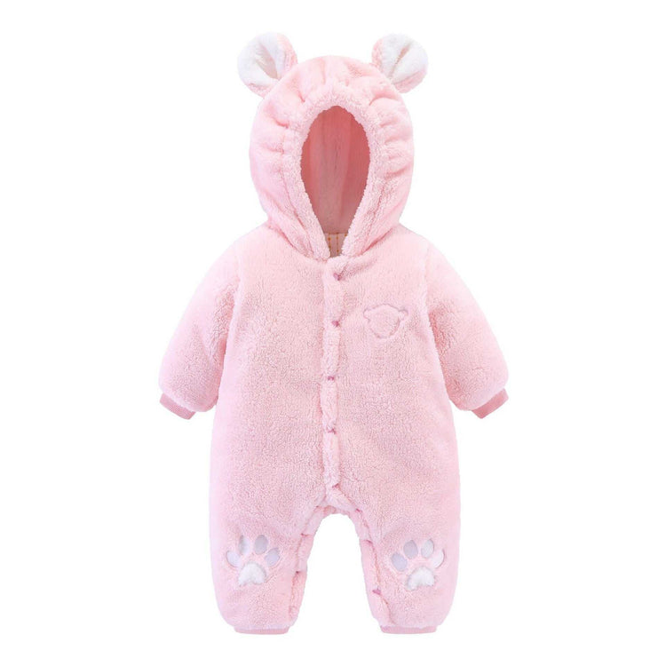 Comfortable Unisex Quilted Baby Romper Onesie Outfit
