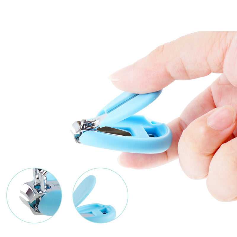 Portable Baby Nail Care Kit with Clippers and File