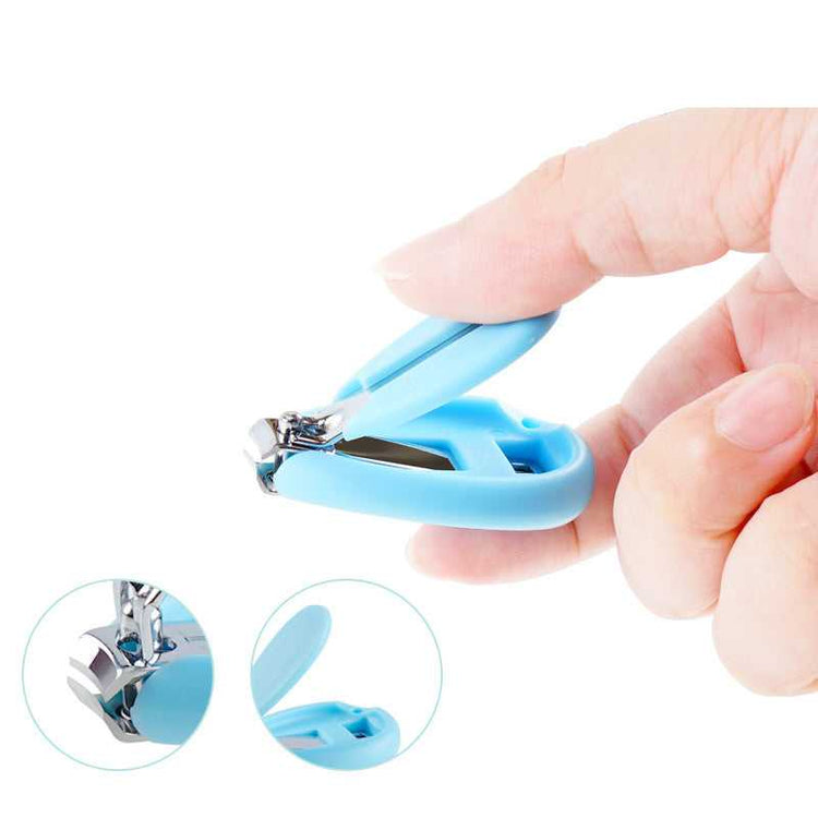 Portable Baby Nail Care Kit with Clippers and File