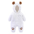 Cozy Unisex Quilted Baby Romper Onesie for Everyday Wear
