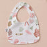 Pure Cotton U-Shaped Waterproof Baby Bib absorbent fabric detail
