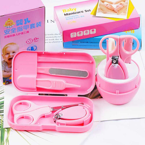 Baby Nail Care Kit – 5-Piece Anti-Pinch Scissors Set