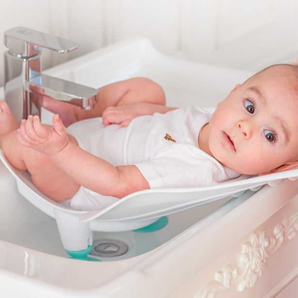 Baby Bathtub with Suction Cup Base for newborn bath time
