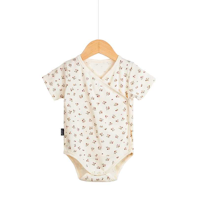 Lightweight Cotton Baby Romper Short Sleeve for newborns and toddlers