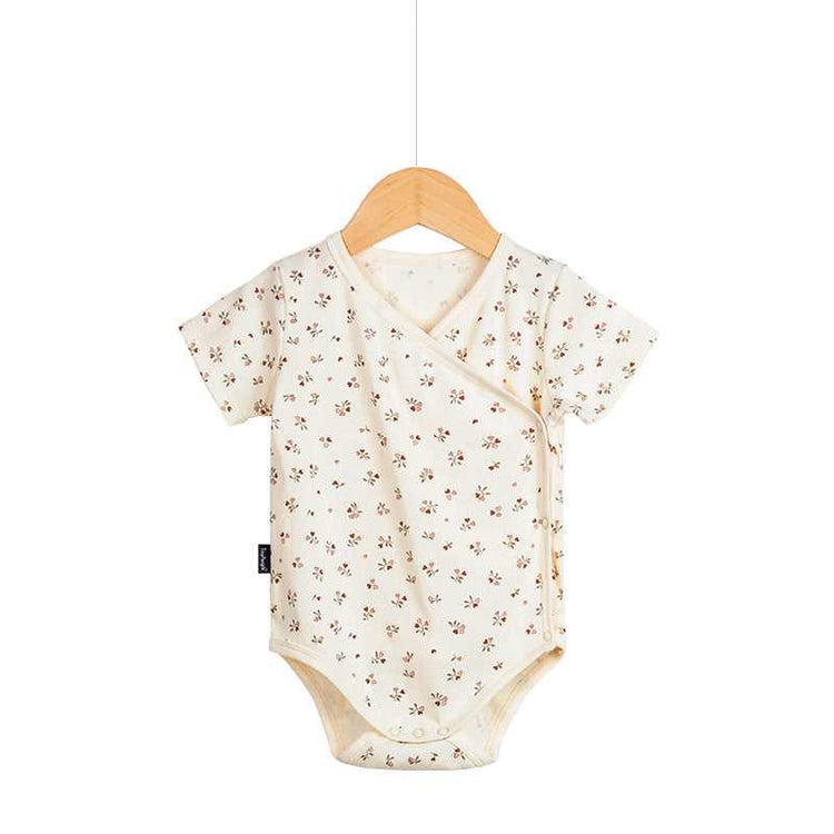 Lightweight Cotton Baby Romper Short Sleeve for newborns and toddlers