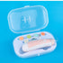 Safe baby nail care tool with soft filing pads

