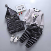 Cozy Unisex Quilted Baby Romper Onesie for Everyday Wear

