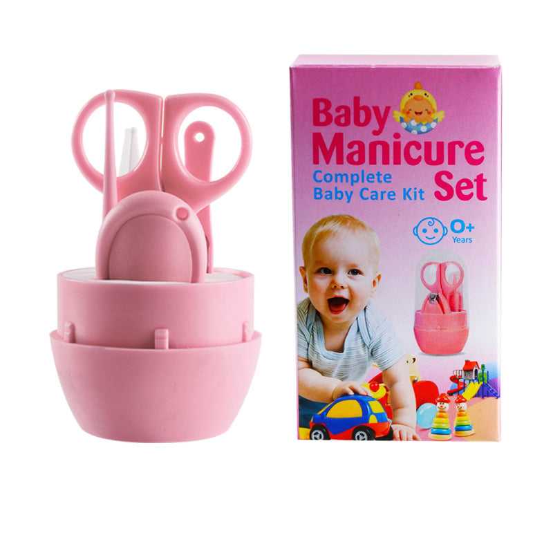 Baby Grooming Set with Rounded Safety Scissors
