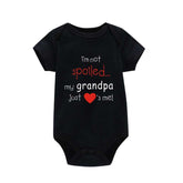 Comfortable short-sleeve cotton baby romper for newborn daily wear
