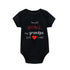 Comfortable short-sleeve cotton baby romper for newborn daily wear
