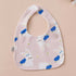 Pure Cotton U-Shaped Waterproof Baby Bib for feeding time
