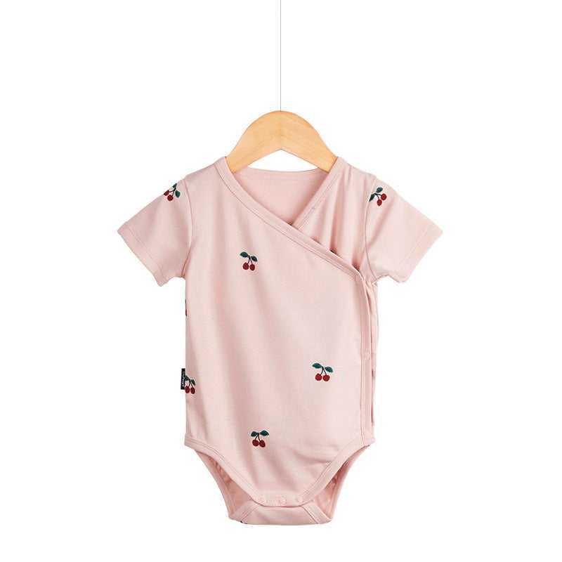 Lightweight Cotton Baby Romper Short Sleeve comfortable fit for babies
