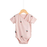 Lightweight Cotton Baby Romper Short Sleeve comfortable fit for babies
