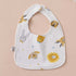 Pure Cotton U-Shaped Waterproof Baby Bib
